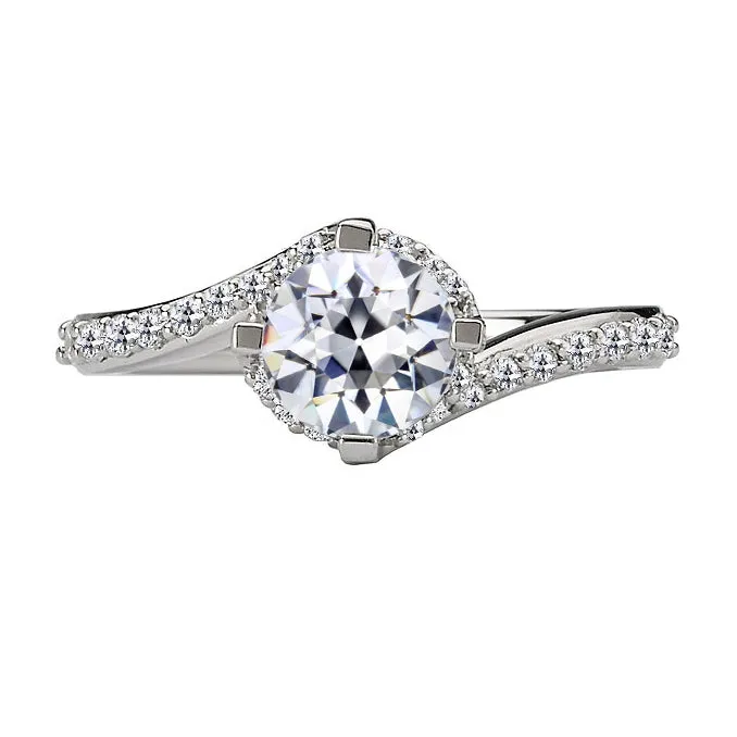HarryChadEntcom Rings Ladies Jewelry Old Miner Real Natural Earth Mined Diamond Ring Tension Style 4 Carats HarryChadEntcom Rings Ladies Jewelry Old Miner Real Natural Earth Mined Diamond Ring Tension Style 4 Carats