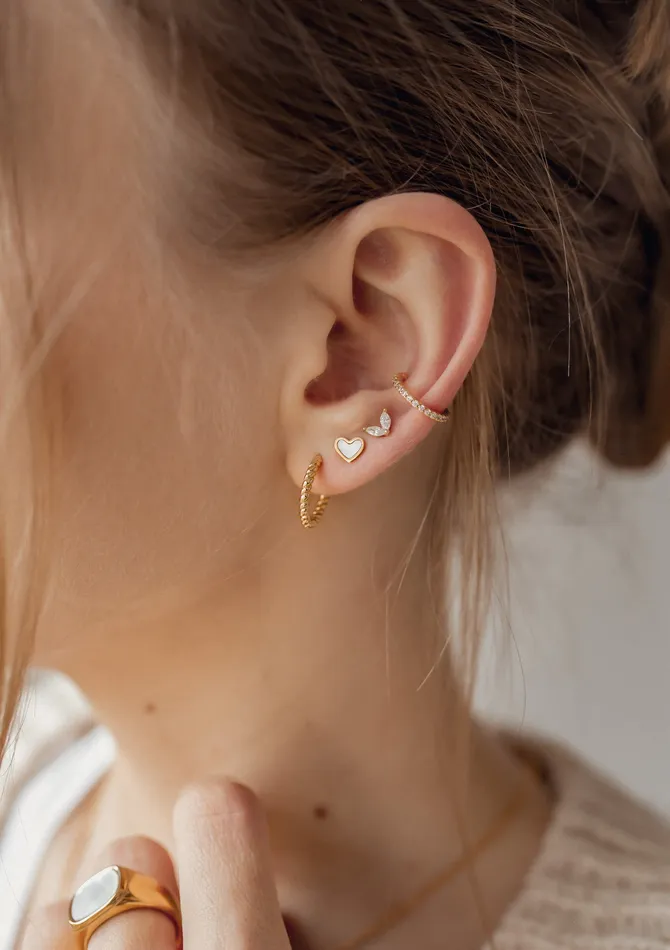 Hey Happiness Earrings Gemstone Firefly Stud Earrings Sterling Silver Gold Hey Happiness Earrings Gemstone Firefly Stud Earrings Sterling Silver Gold