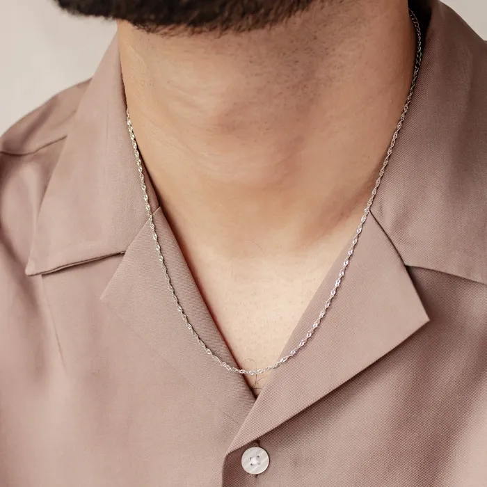 Hey Happiness Necklaces Fine Singapore Chain Sterling Silver Hey Happiness Necklaces Fine Singapore Chain Sterling Silver