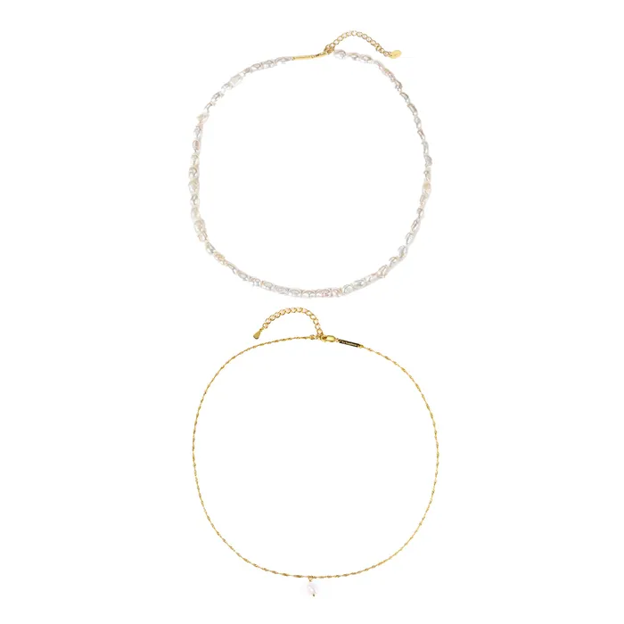 Hey Happiness Necklaces Harmony Necklace Set Sterling Silver