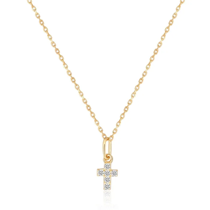 Hope Pendant Necklace 14K Gold Hey Happiness Necklaces