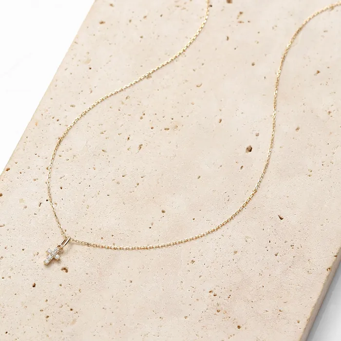 Hope Pendant Necklace 14K Gold Hey Happiness Necklaces Hope Pendant Necklace 14K Gold Hey Happiness Necklaces