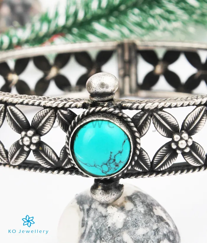 Jaipur Bracelets The Nila Silver Bracelet Size 25