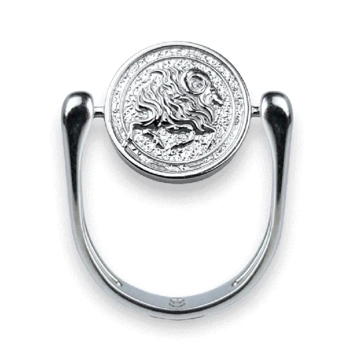 Luxe Silver Zodiac Fidget Ring MyCONQUERing Rings