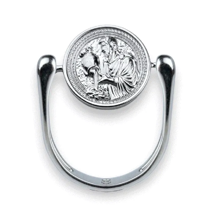 Luxe Silver Zodiac Fidget Ring MyCONQUERing Rings