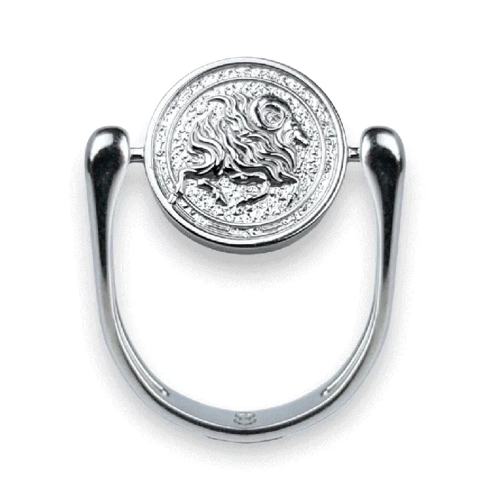 Luxe Silver Zodiac Fidget Ring MyCONQUERing Rings