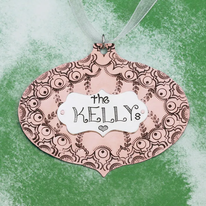 Necklaces Fat Lined Heart Metal Design Stamp 45mm Beaducation Original DS 14