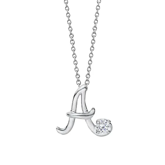 Necklaces GB Round Natural Earth Mined Diamond Solitaire A Initial 1 Carat Pendant White Gold Jewelry Necklaces GB Round Natural Earth Mined Diamond Solitaire A Initial 1 Carat Pendant White Gold Jewelry