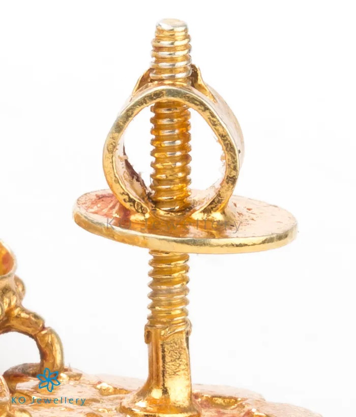 Necklaces Silversmith The Bhavika Silver Reversible Addige Necklace