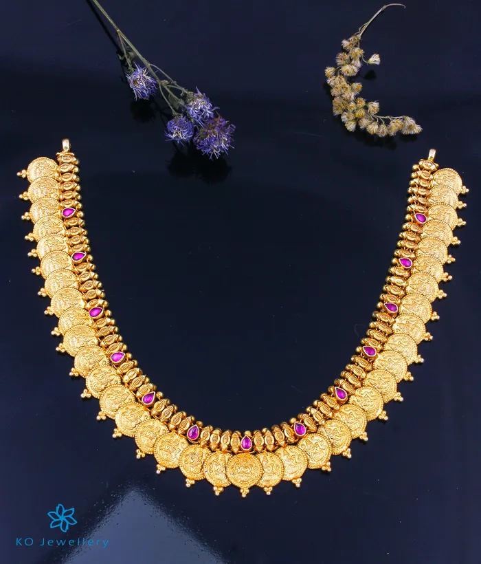 Necklaces Silversmith The Ihita Silver Kasumala Coin Necklace