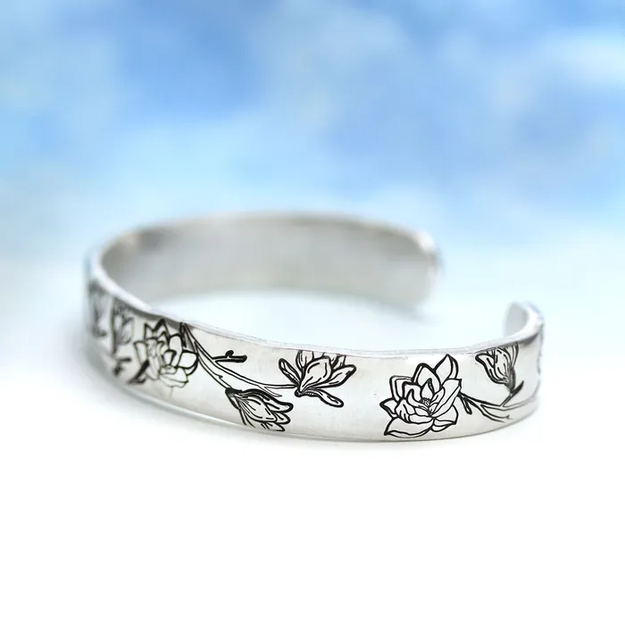 OA Bracelets Aluminum Bracelet Blank 152mm 6 x 127mm 50 12 Gauge Deburred with Smooth Edges