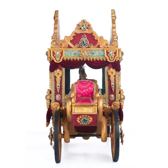 PreStyled Sets Katherines Collection Katherines Collection Nutcracker Stage Carriage 24x975x19 Inches RedGold Resin PreStyled Sets Katherines Collection Katherines Collection Nutcracker Stage Carriage 24x975x19 Inches RedGold Resin