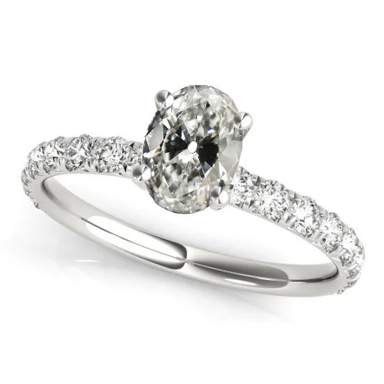 Rings HarryChadEntcom Solitaire Ring With Accents Round Oval Old Miner Natural Earth Mined Diamond 450 Carats Rings HarryChadEntcom Solitaire Ring With Accents Round Oval Old Miner Natural Earth Mined Diamond 450 Carats