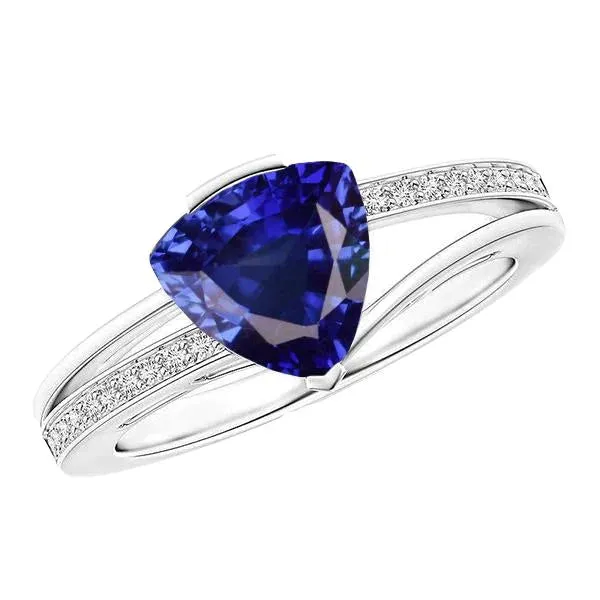 Rings HarryChadEntcom Trilliant Cut Sapphire Jewelry Natural Earth Mined Diamond Ring Rings HarryChadEntcom Trilliant Cut Sapphire Jewelry Natural Earth Mined Diamond Ring
