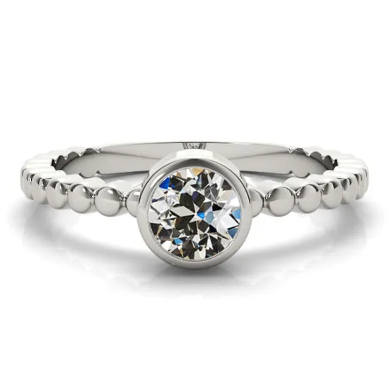 Round Old Cut Natural Earth Mined Diamond Solitaire Ring Bezel Set Gold 150 Carats HarryChadEntcom Rings Round Old Cut Natural Earth Mined Diamond Solitaire Ring Bezel Set Gold 150 Carats HarryChadEntcom Rings