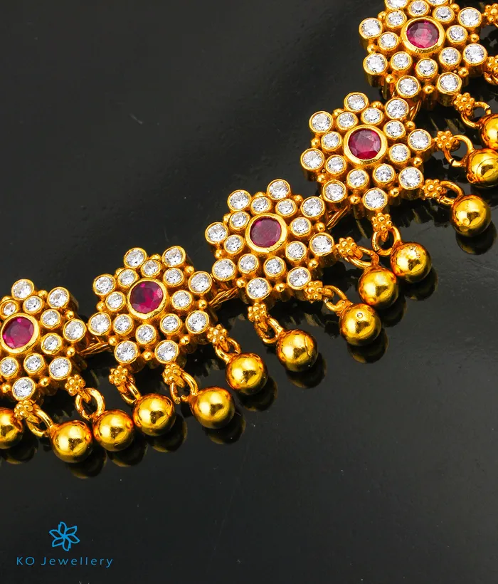 Silversmith Necklaces The Samad Silver Floral Necklace