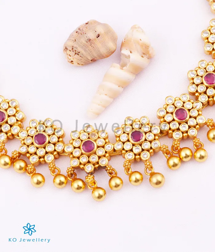 Silversmith Necklaces The Samad Silver Floral Necklace