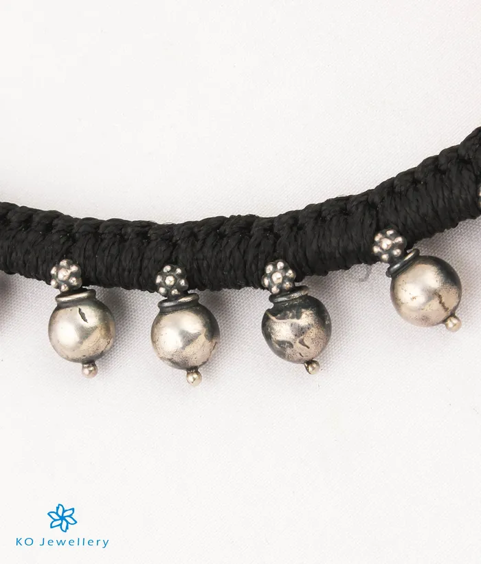 The Payal Silver Choker Necklace SmallOxidised Silversmith Necklaces