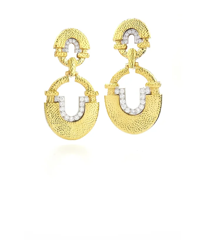 UTurn Earrings David Webb Workshop Earrings