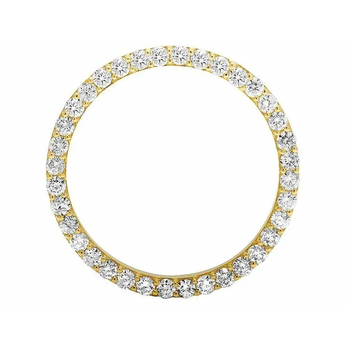Watches GB 4 Ct Custom 41 Mm Mined Diamond Bezel To Fit Rolex Datejust Or President Watch Watches GB 4 Ct Custom 41 Mm Mined Diamond Bezel To Fit Rolex Datejust Or President Watch