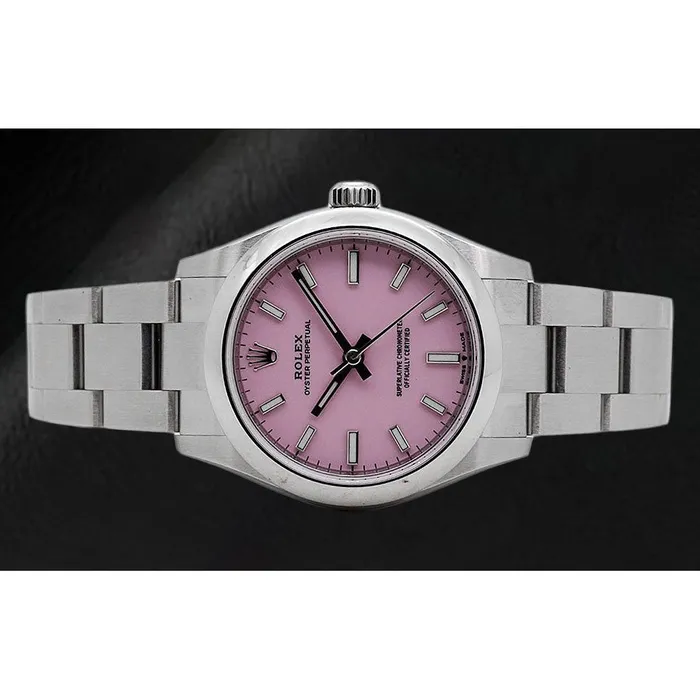 Watches HarryChadEntcom 31mm Rolex Oyster Perpetual Candy Pink Luminous Dial Ladies Steel Watch Watches HarryChadEntcom 31mm Rolex Oyster Perpetual Candy Pink Luminous Dial Ladies Steel Watch