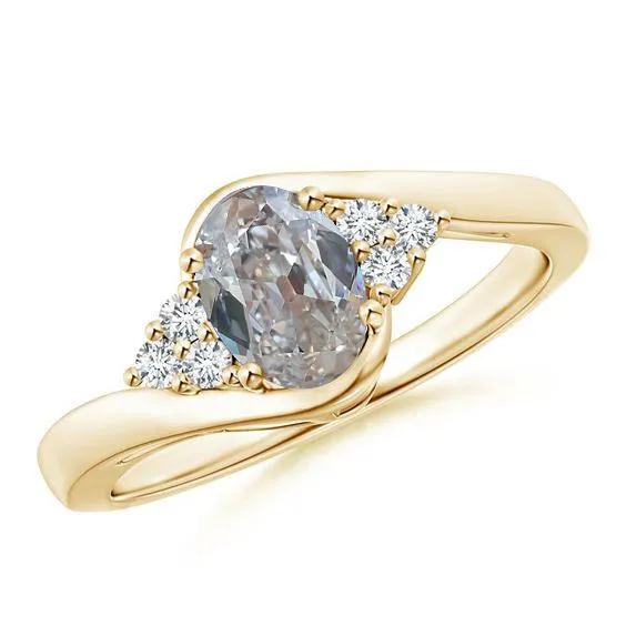 Women Natural Earth Mined Diamond Ring Oval Cut Old Miner 2 Carats Tension Style HarryChadEntcom Rings Women Natural Earth Mined Diamond Ring Oval Cut Old Miner 2 Carats Tension Style HarryChadEntcom Rings
