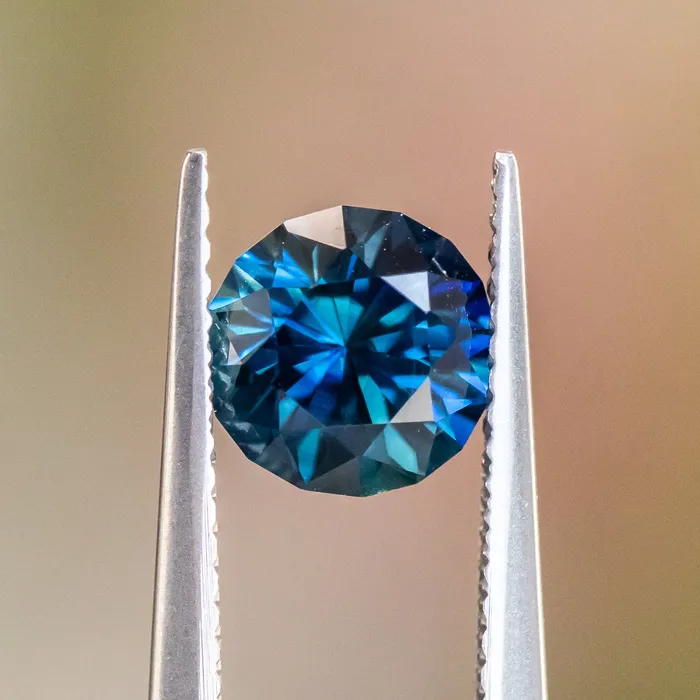 178CT ROUND GOMBE SAPPHIRE Design Specialist Curated Build Your Own Dream Ring Anueva Jewelry Rings