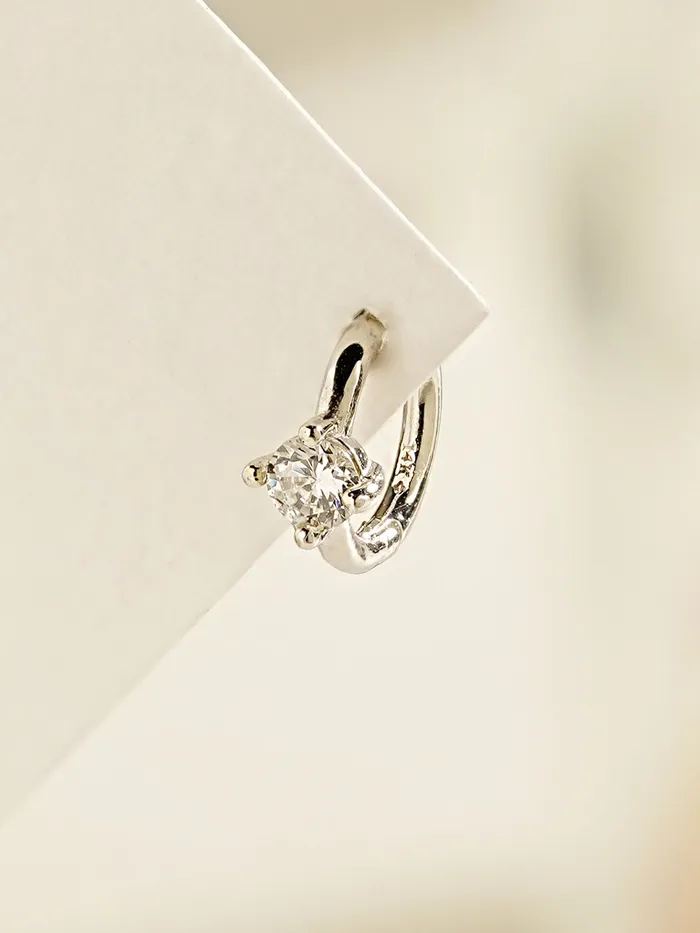 14K Gold Point Cubic Segment Clicker Cartilage Helix Hoop Earring 18G MinimalBijoux Earrings 14K Gold Point Cubic Segment Clicker Cartilage Helix Hoop Earring 18G MinimalBijoux Earrings