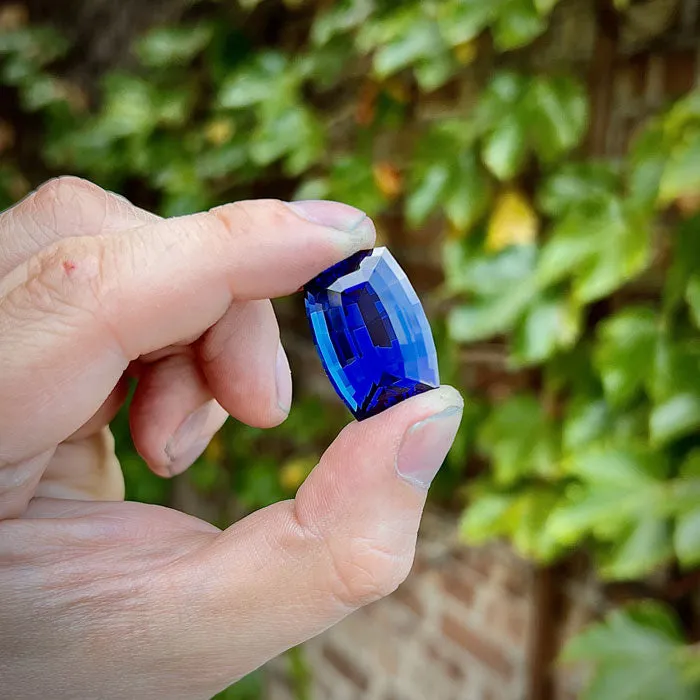 Antique Cushion Cut Tanzanite 5163 Carats vendorunknown Rings