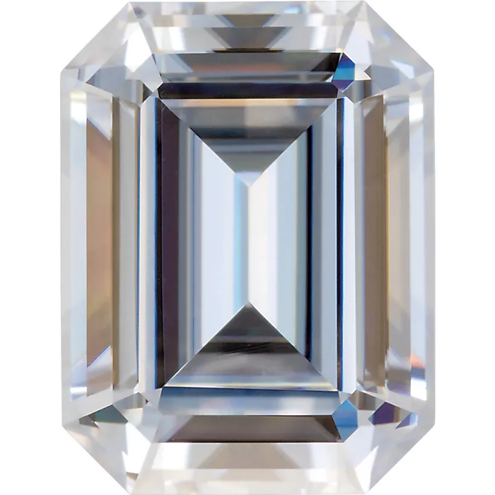 Anueva Jewelry Earrings 167ct Emerald Cut Moissanite