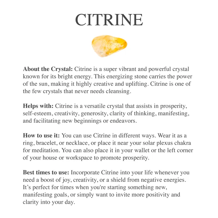 Beau Life Rings Double The Attention Citrine Ring