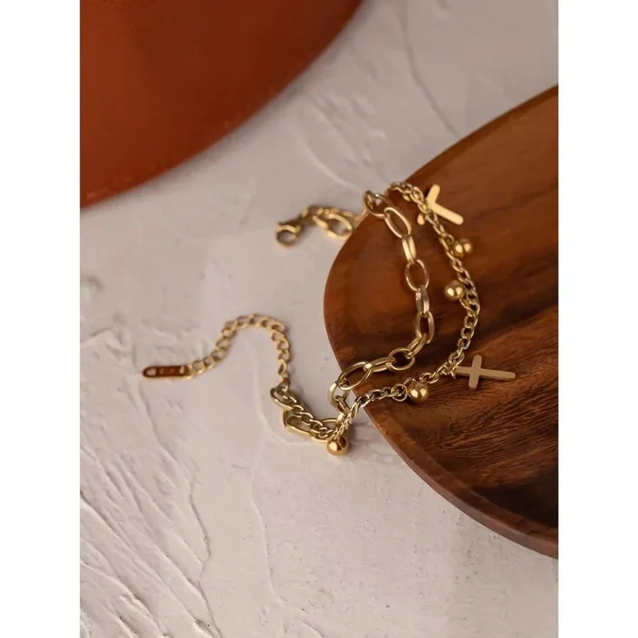 Bracelets Mabel Love Co Cross Bracelet