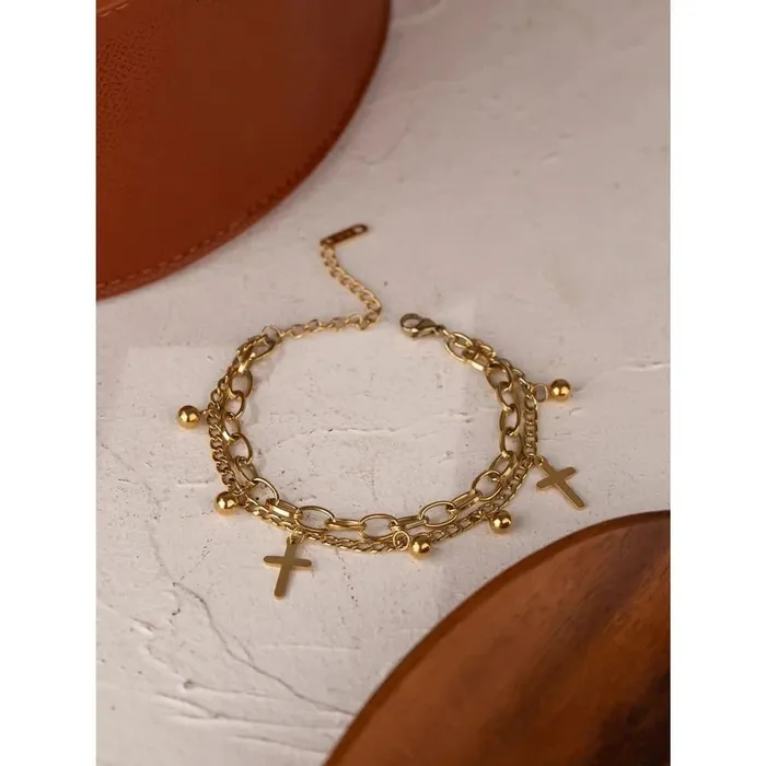 Bracelets Mabel Love Co Cross Bracelet