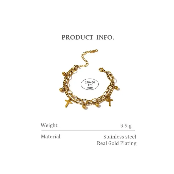 Bracelets Mabel Love Co Cross Bracelet