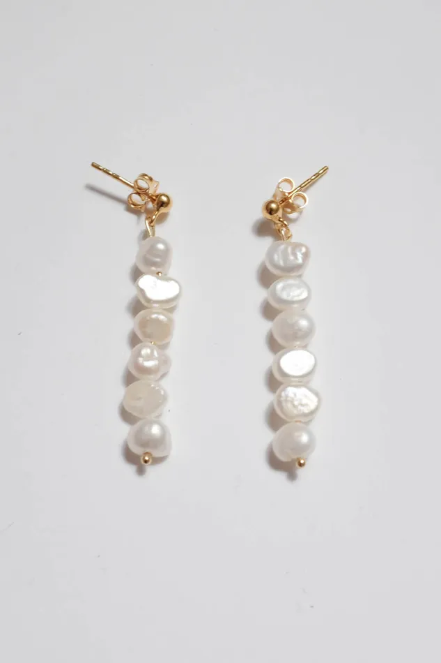 Earrings collectionno2 0032LONG PEARL EARRINGS