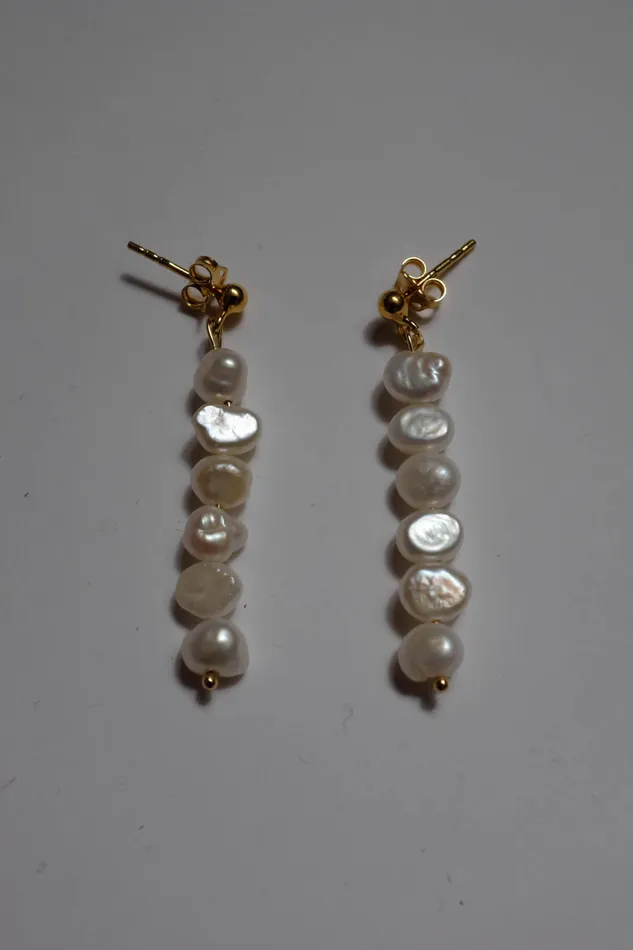 Earrings collectionno2 0032LONG PEARL EARRINGS