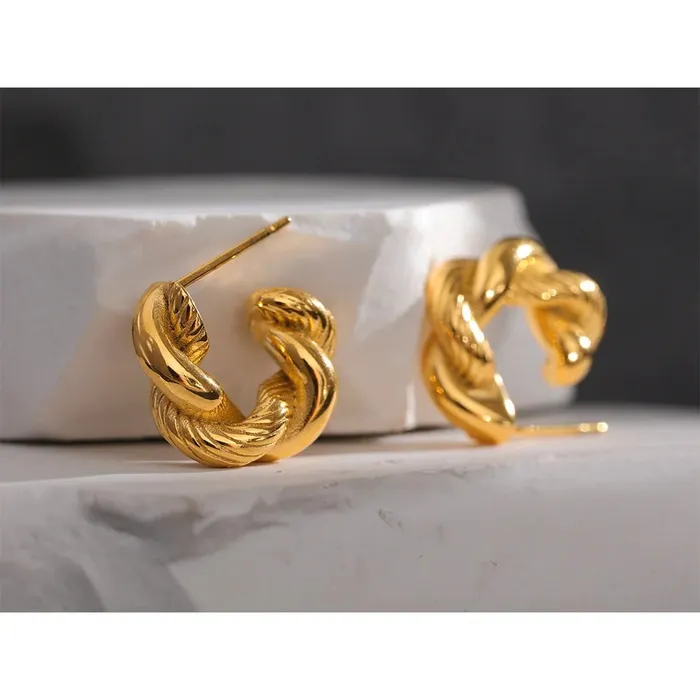 Earrings Mabel Love Co Nautical Hoop Earrings