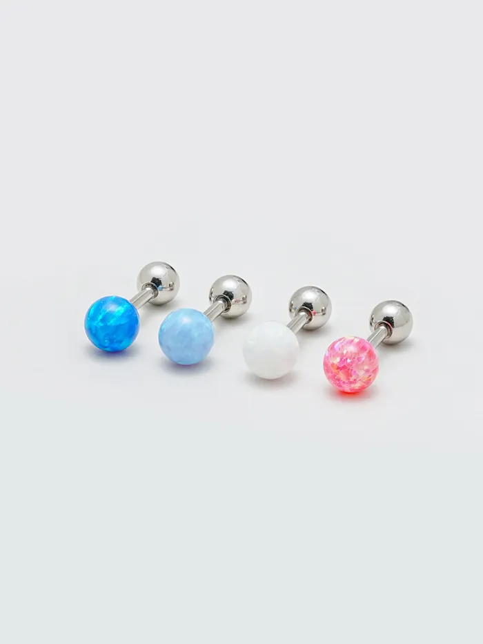 Earrings MinimalBijoux Colorful Opal Cartilage earring