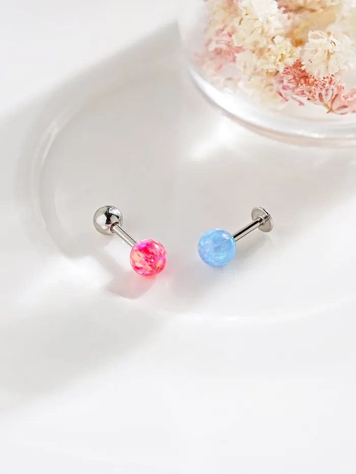 Earrings MinimalBijoux Colorful Opal Cartilage earring