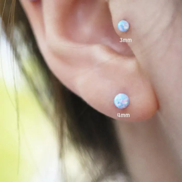 Earrings MinimalBijoux Colorful Opal Cartilage earring