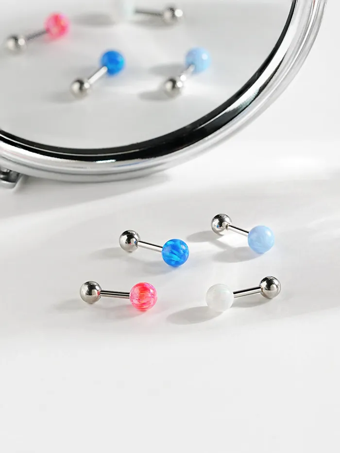 Earrings MinimalBijoux Colorful Opal Cartilage earring