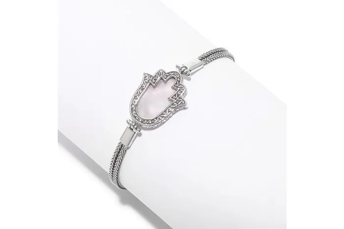 Fatima Bracelet Mother Of Pearl Samuel B Bracelets