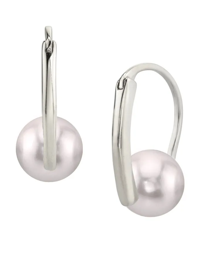Japanese Akoya Pearl Heather Drop Earrings SPT Earrings
