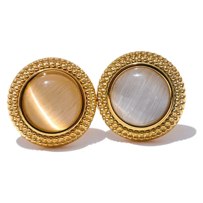 Mabel Love Co Natural Stone Earrings Earrings