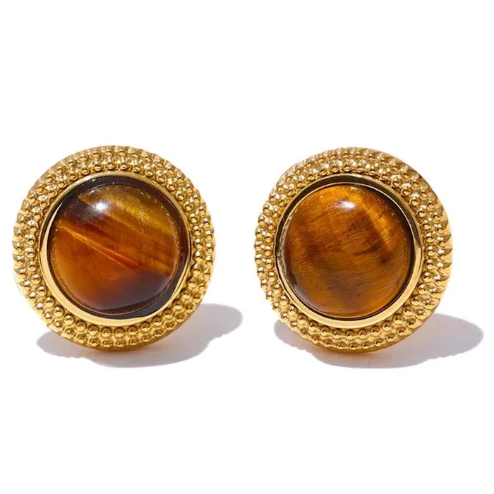 Mabel Love Co Natural Stone Earrings Earrings