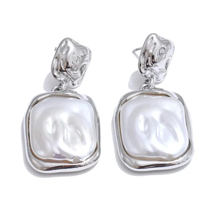 Mabel Love Co Pearlescent Dangle Earrings Earrings