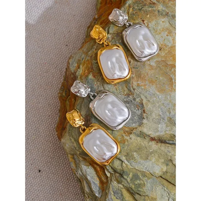 Mabel Love Co Pearlescent Dangle Earrings Earrings