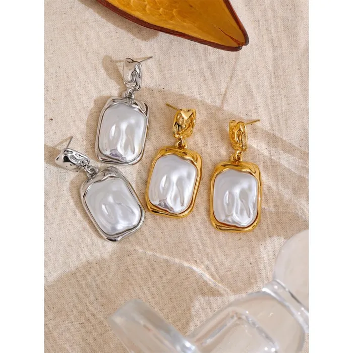 Mabel Love Co Pearlescent Dangle Earrings Earrings