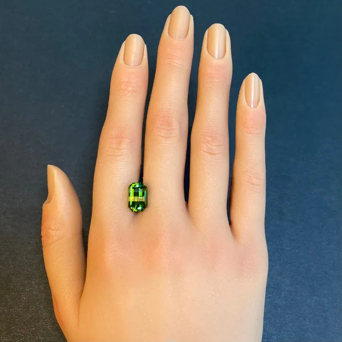 Opposed Bar Pixel Cut Tourmaline 541 Carats vendorunknown Rings
