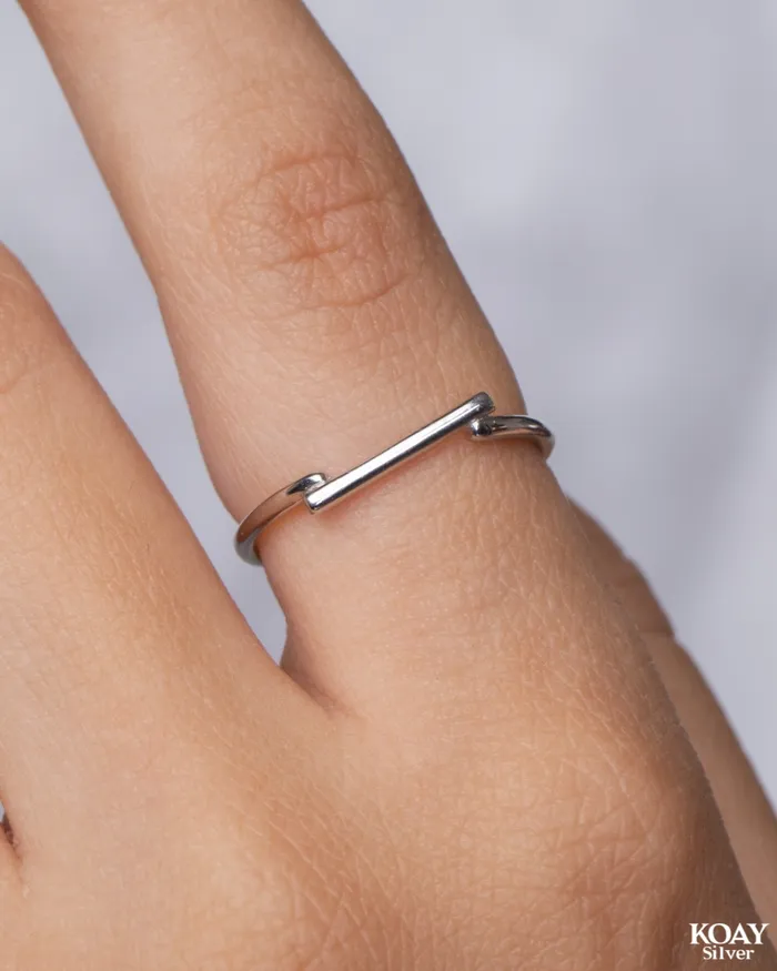 PLN 01 Ring KOAY Silver Store Rings